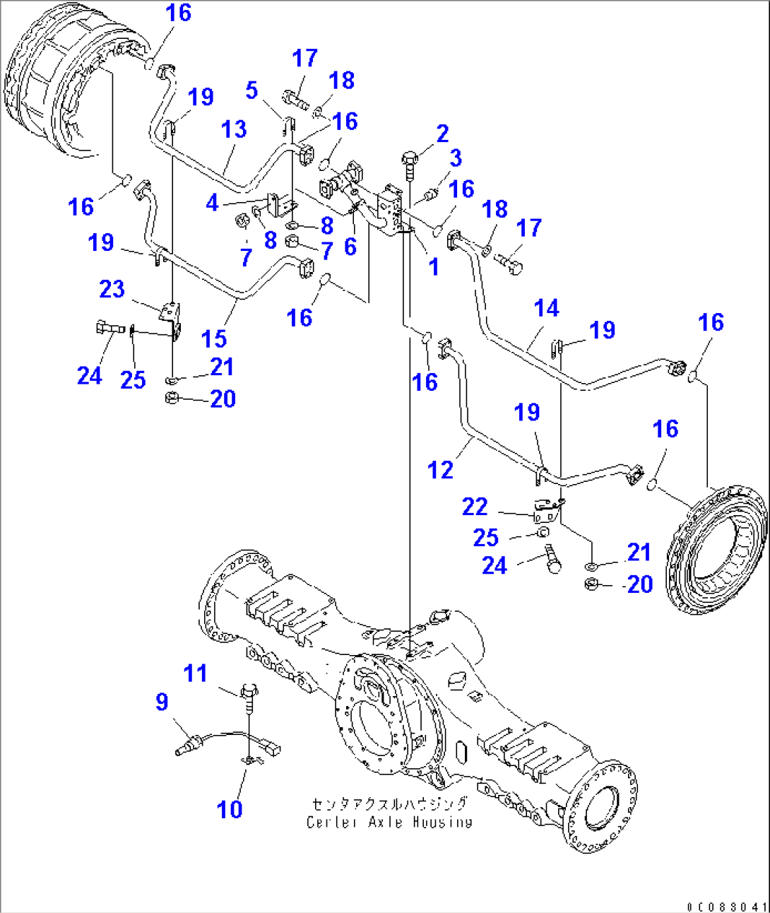 CENTER BRAKE COOLING