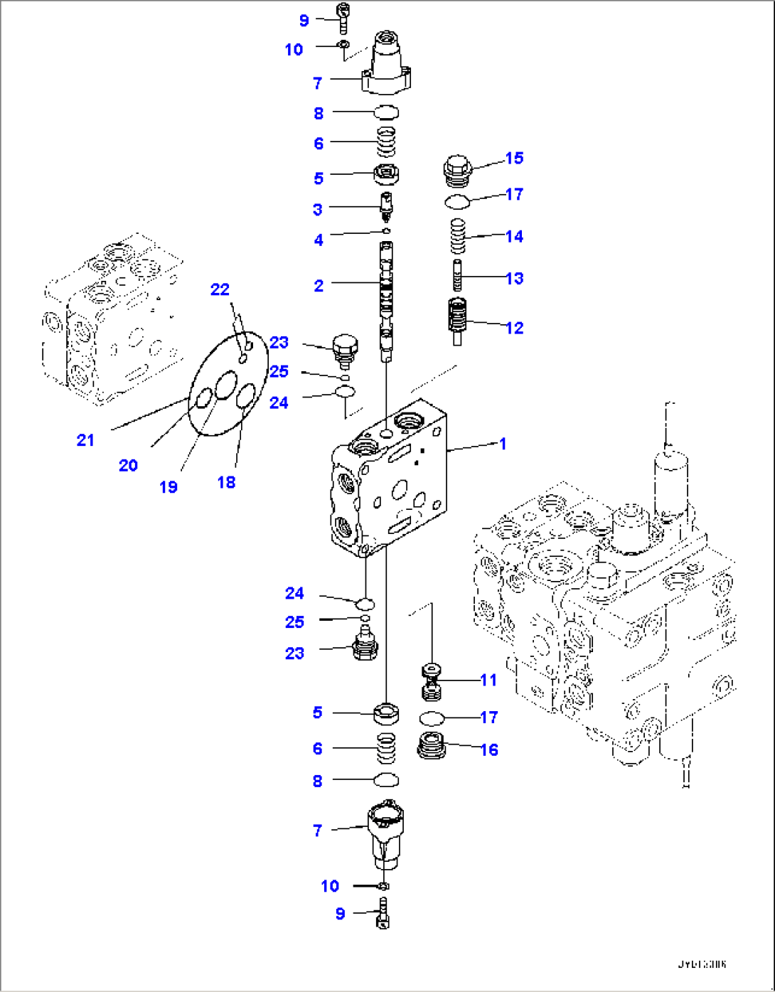 Fender Group, Control Valve, 5-Valve (6/12) (#80001-)