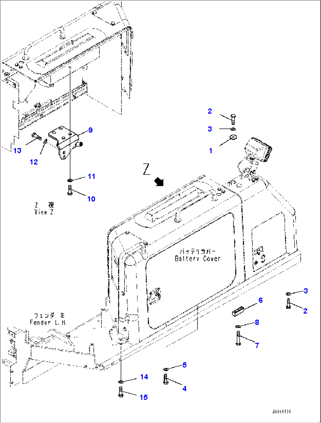 Fender Related Parts, Mounting (2/2) (#22083-)