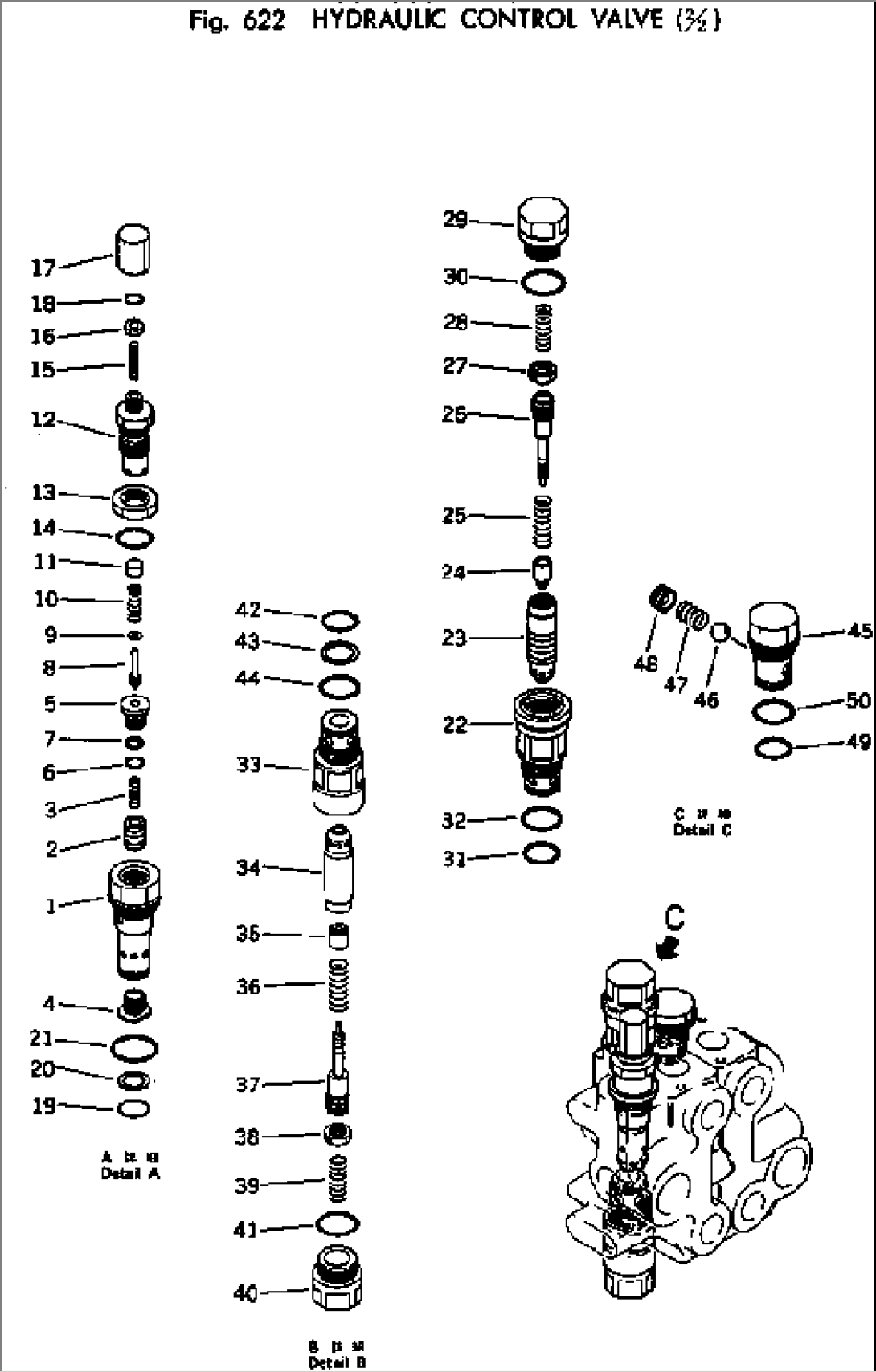 HYDRAULIC CONTROL VALVE (2/2)