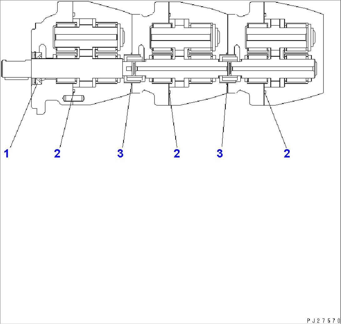 SUB PUMP (INNER PARTS)