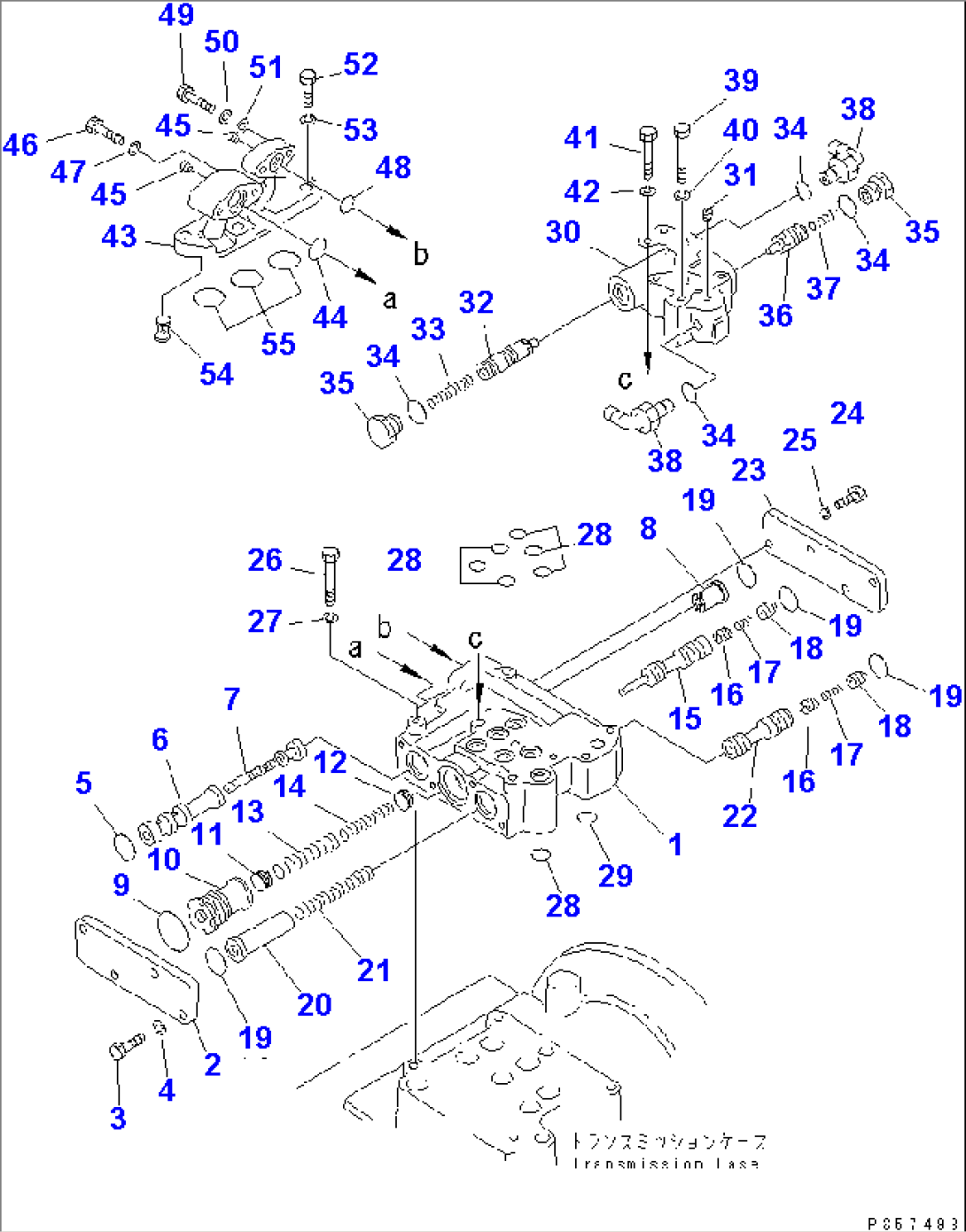 TRANSMISSION (CONTROL VALVE) (1/2)(#.-)