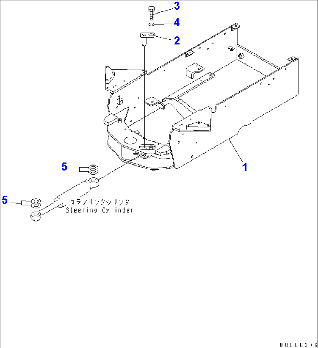 REAR FRAME(#13801-)