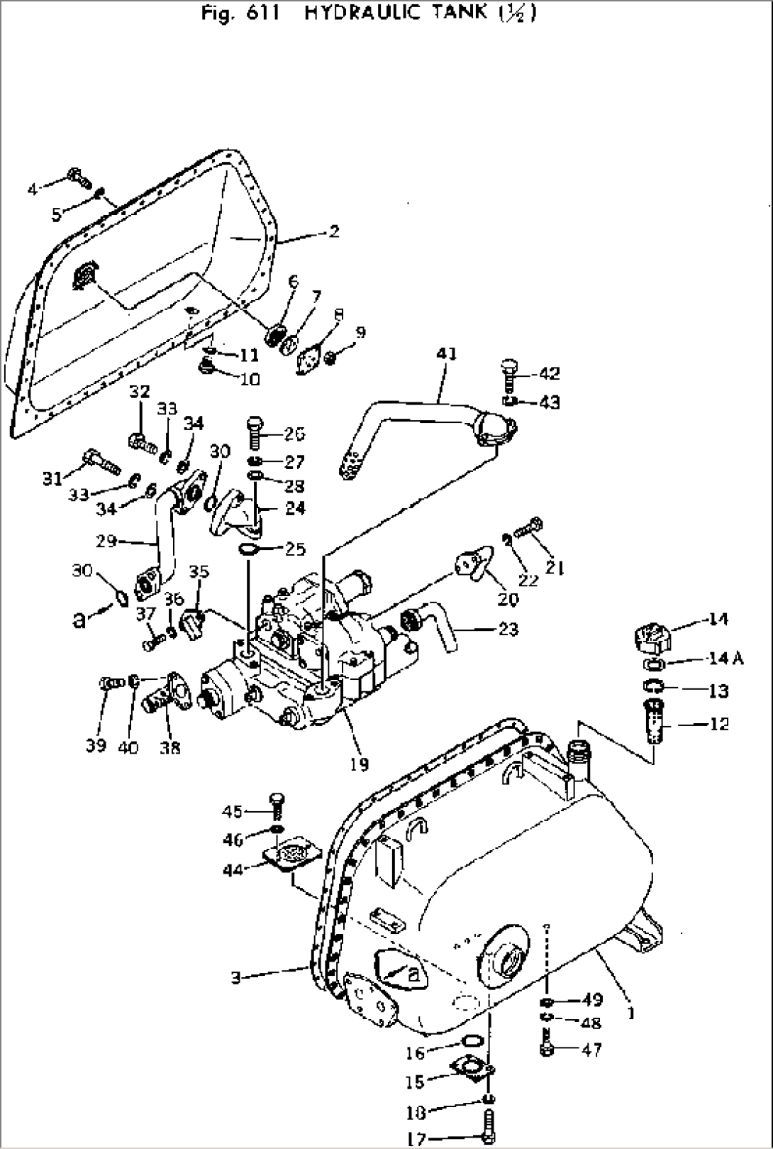 HYDRAULIC TANK (1/2)