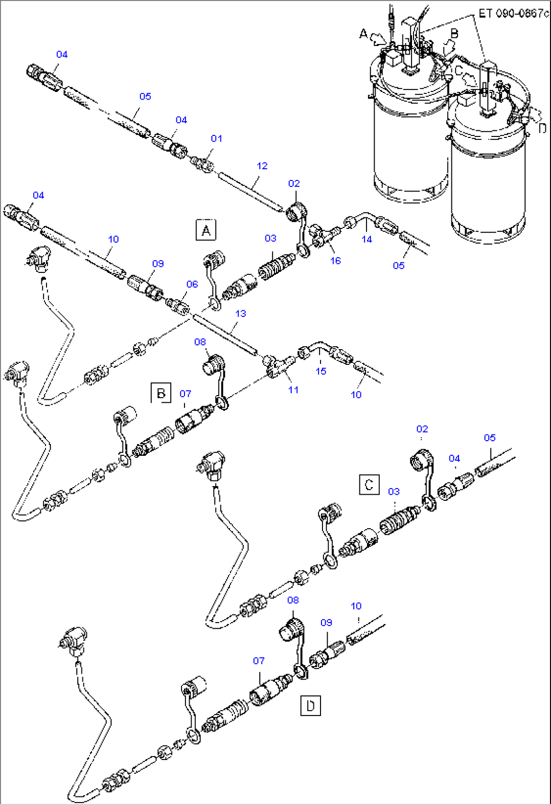 Hydraulic for Lube Pumps