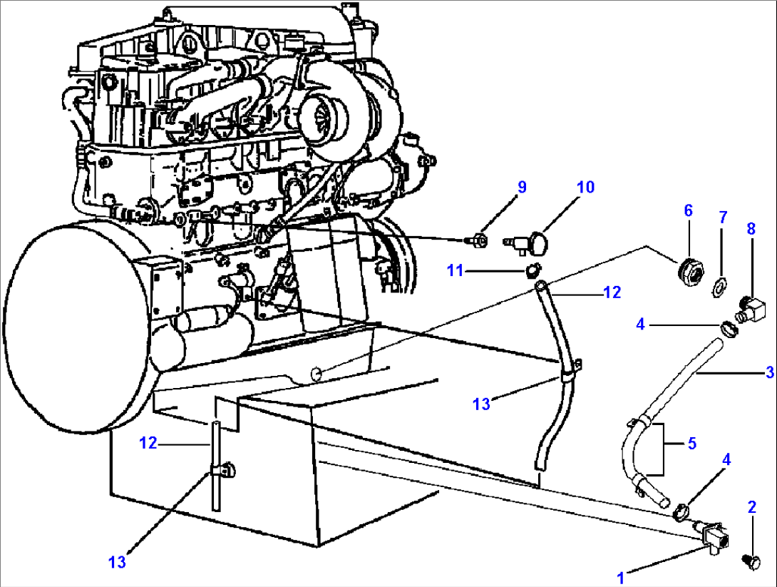 ENGINE OIL AND ENGINE BLOCK COOLANT DRAIN