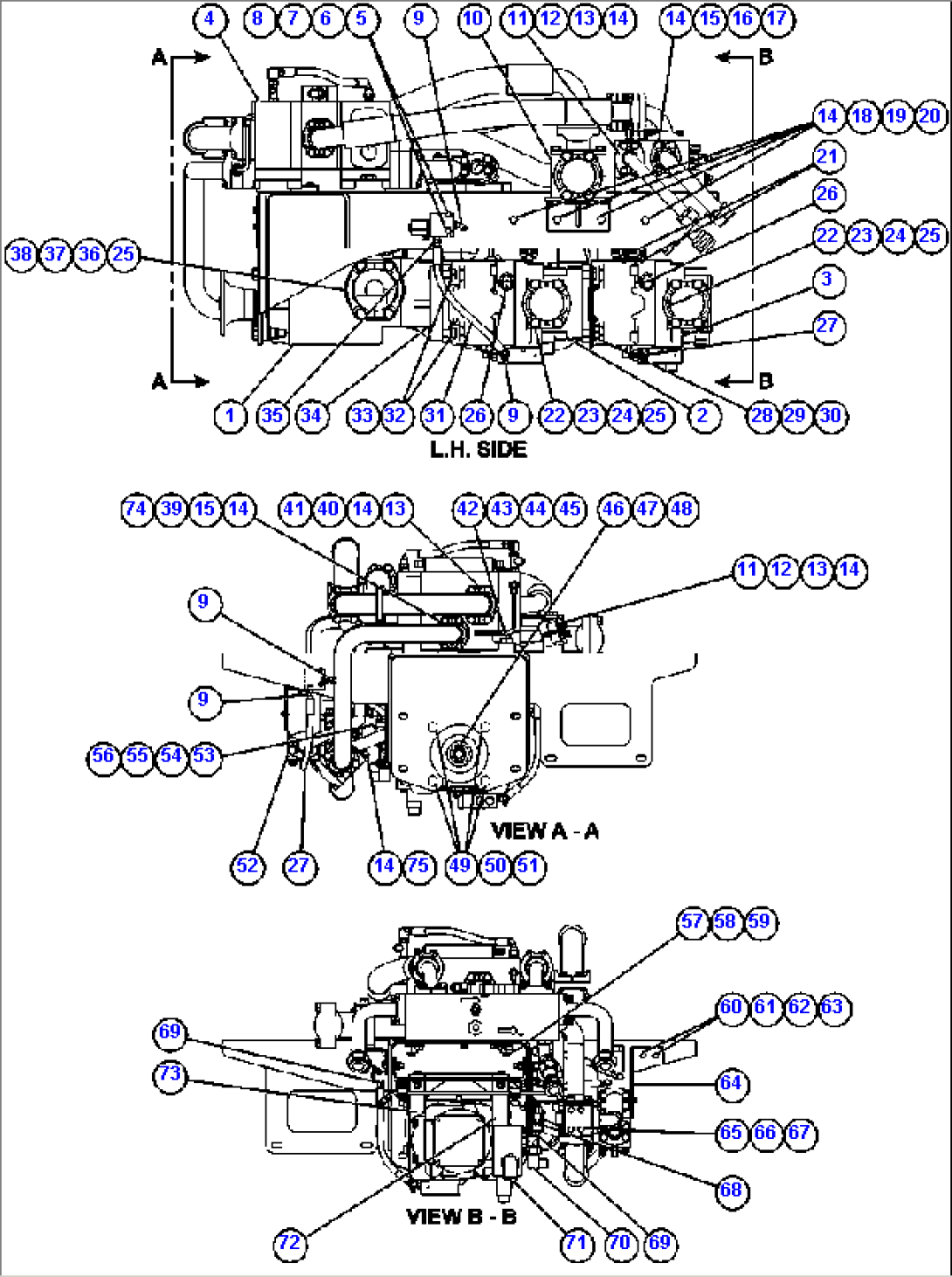 HYDRAULIC PUMPS / VALVES MODULE