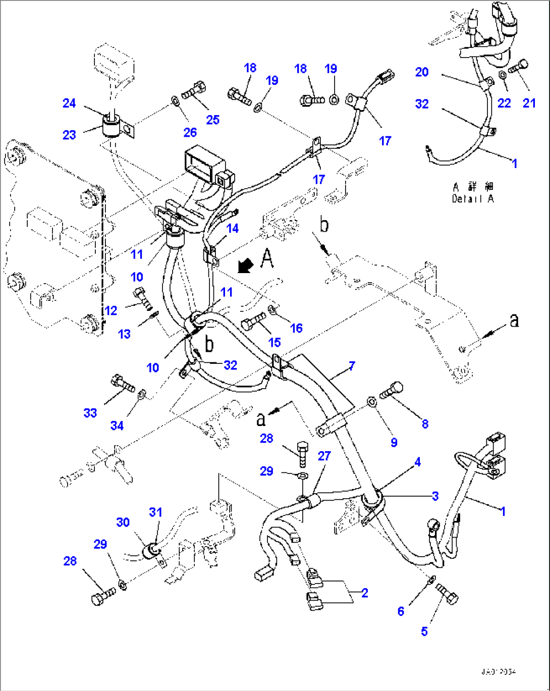 Engine Wiring Harness, Wiring Harness (#81527-)
