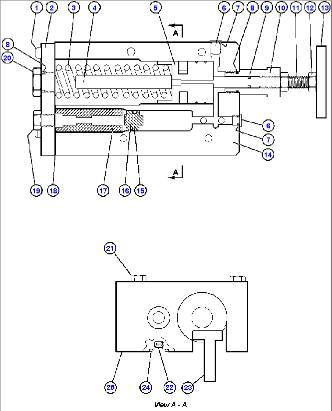 HAND WHEEL CONTROL ASSEMBLY (BF1676)
