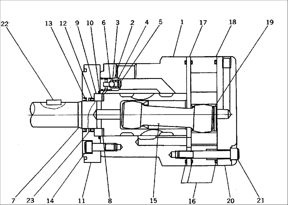 SWING MOTOR (INNER PARTS)