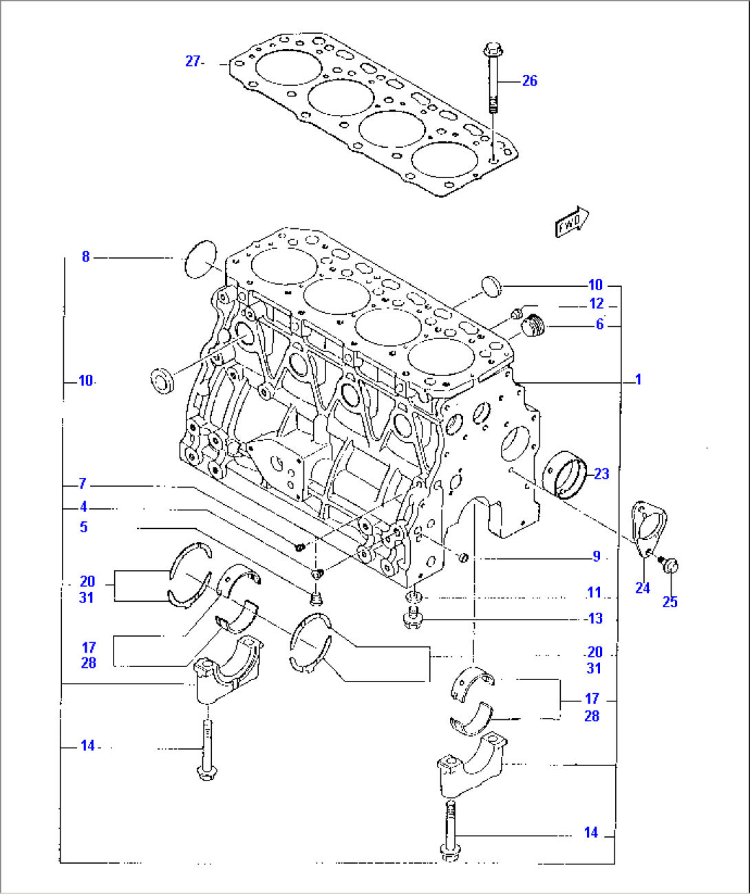 CYLINDER BLOCK