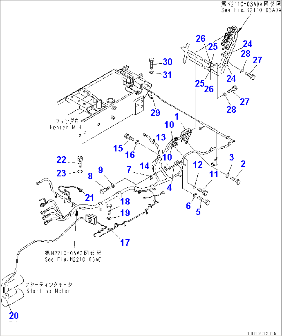 FENDER WIRING (WITH SHOE SLIP CONTROL)