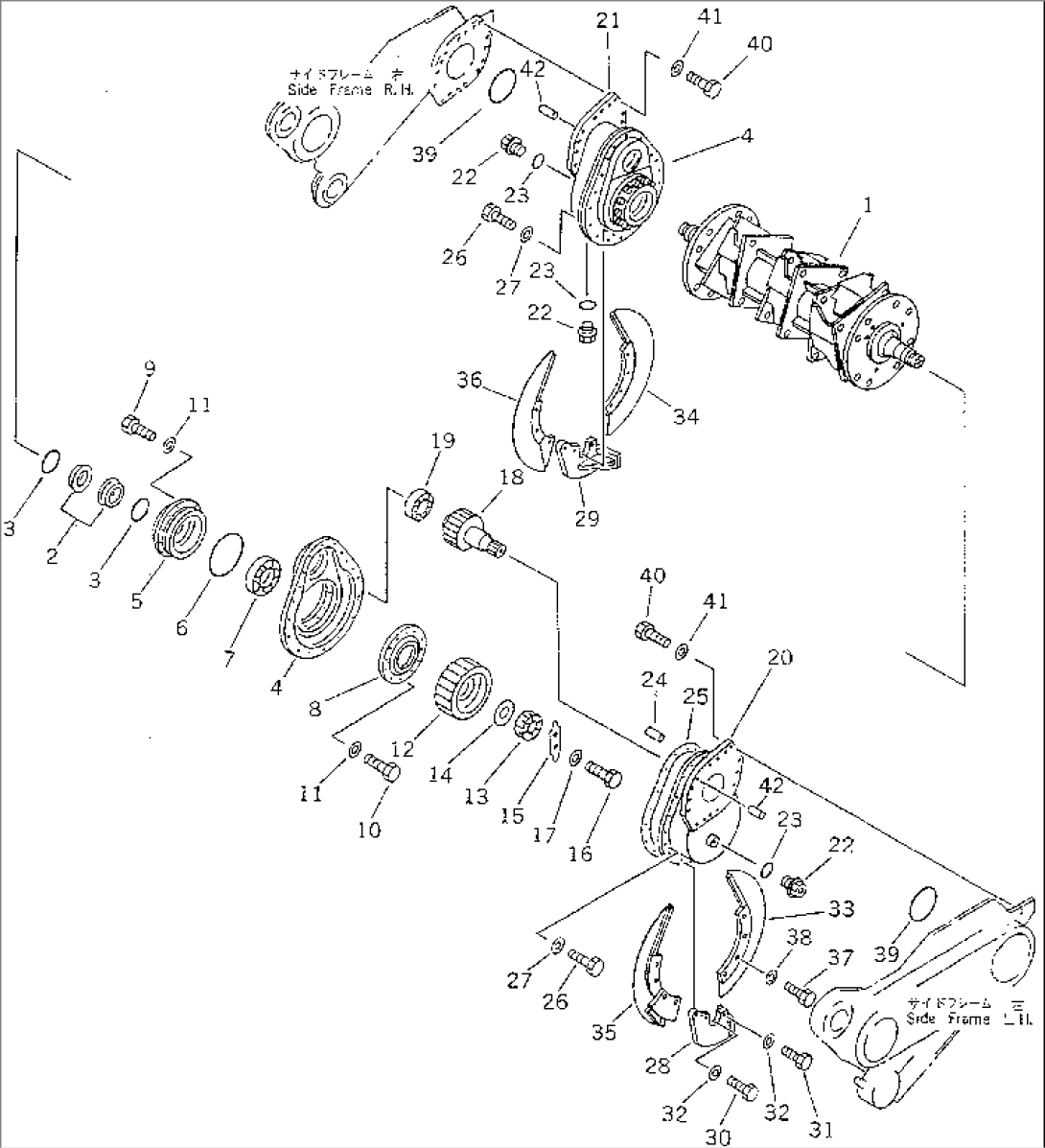 ROTOR (6/7) (FOR MIXING DEPTH 700MM)(#12001-.)