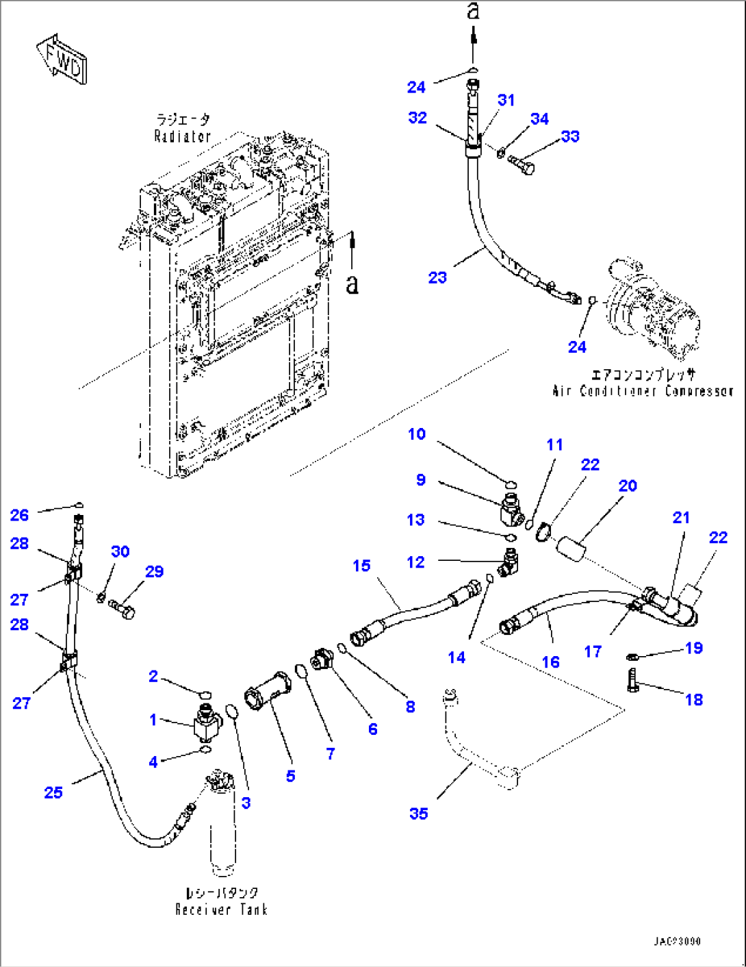 Cooling System, Piping (2/3) (#22112-)
