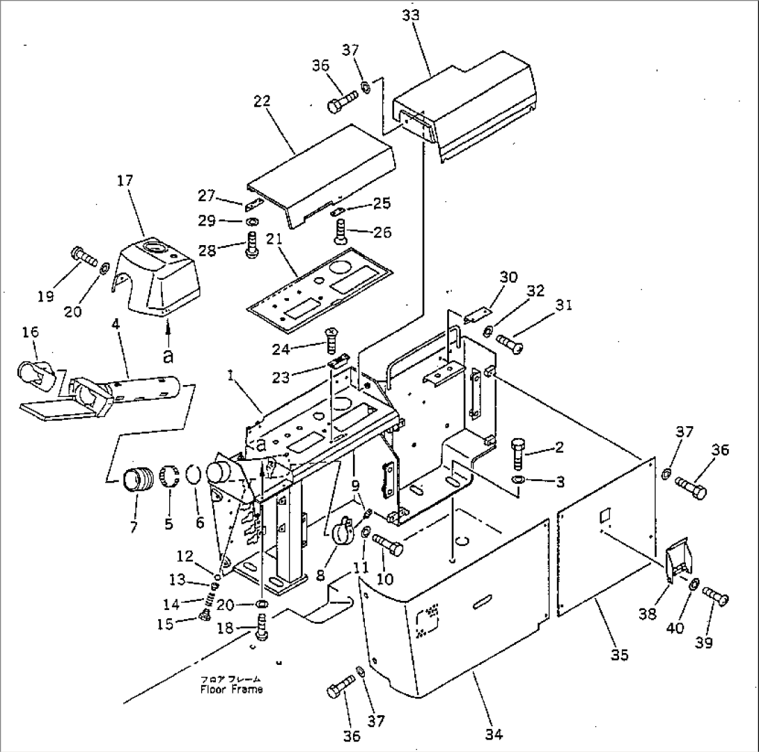 INSTRUMENT PANEL BOX (FOR LONG LEVER CONTROL)(#14144-)