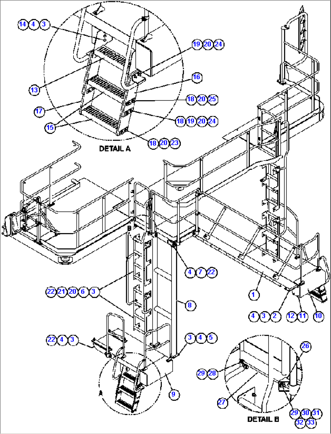 LADDERS, STEPS & PLATFORMS