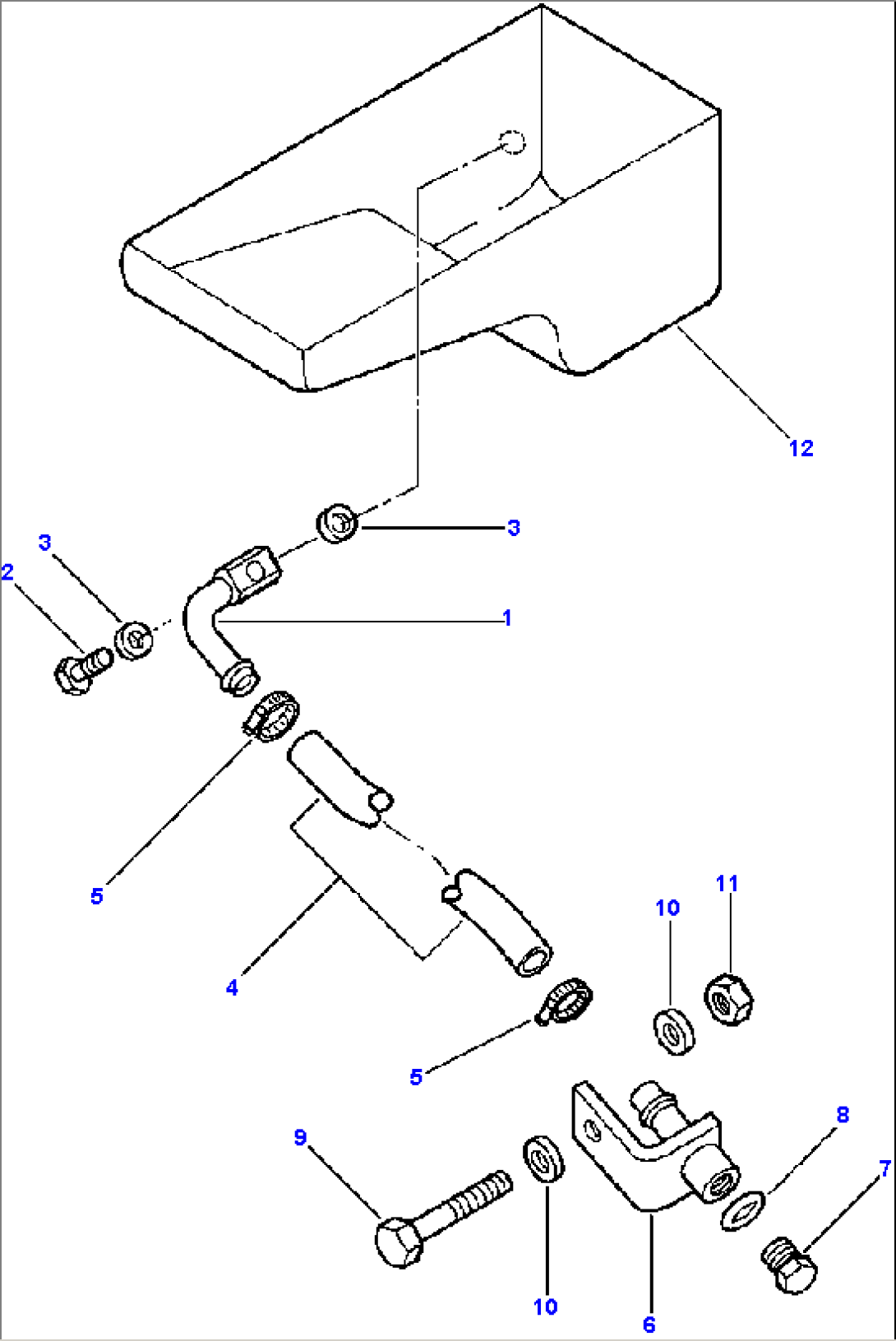 ENGINE OIL DRAIN LINE