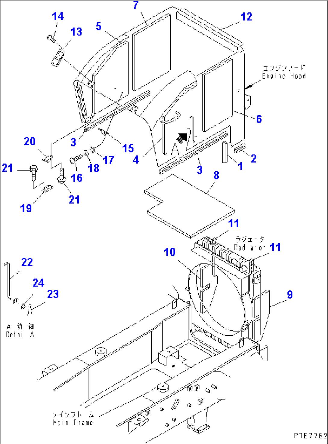 RADIATOR GUARD AND HOOD (SHEET)(#15301-15345)