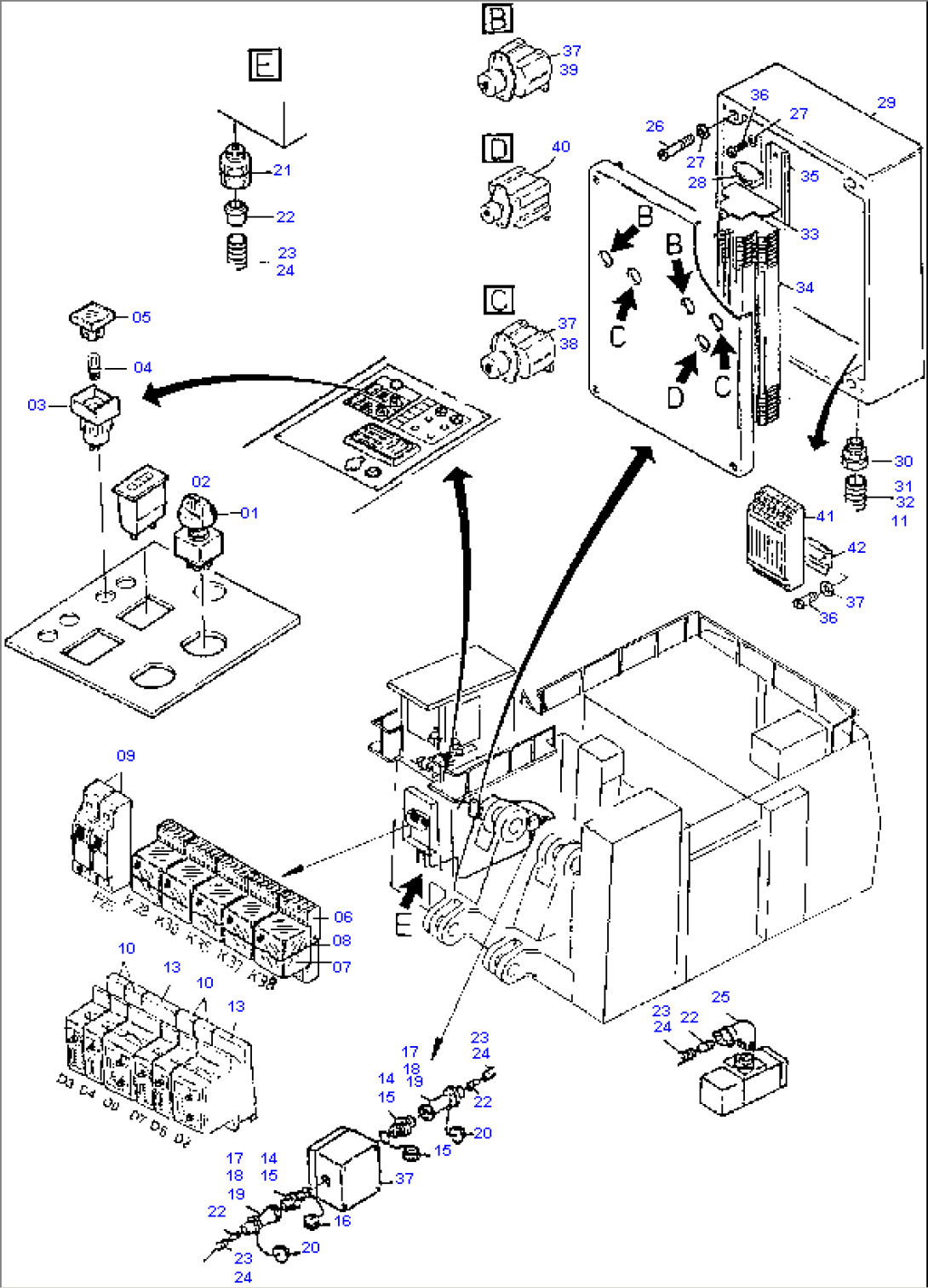 Electr. Parts - Greasing