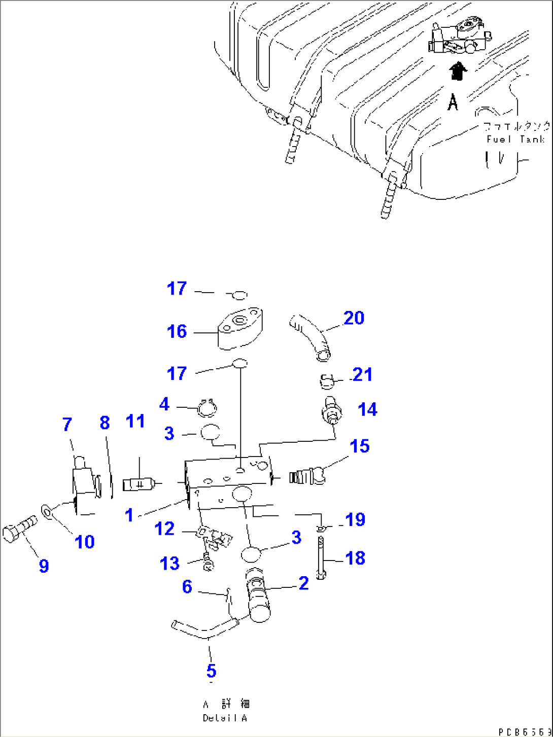 FUEL TANK (VALVE)(#10022-10573)
