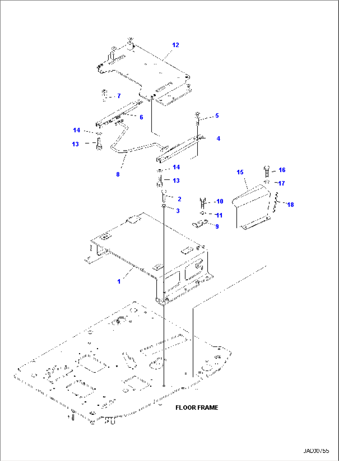 FLOOR FRAME, FLOOR, BASE