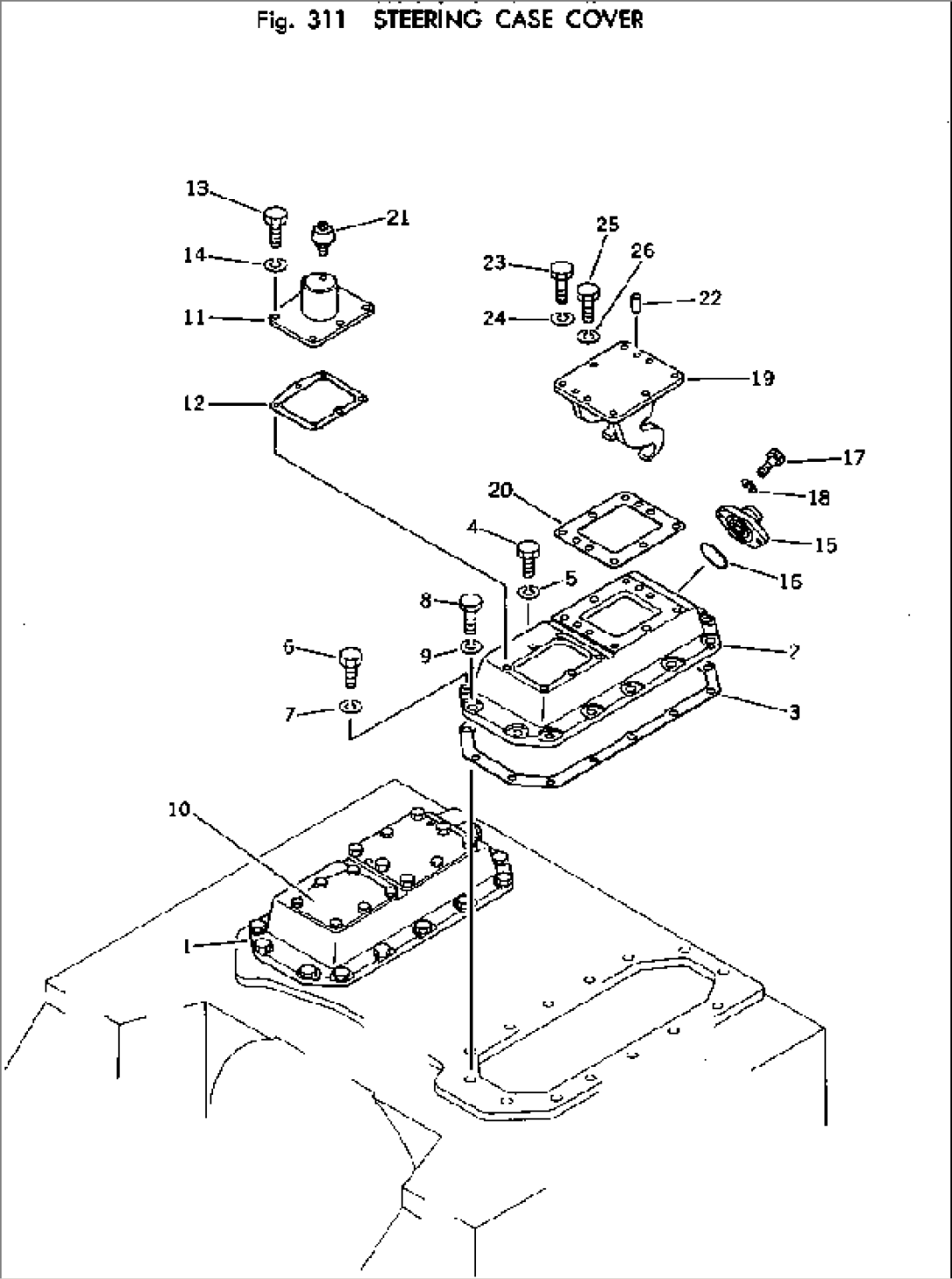 STEERING CASE COVER