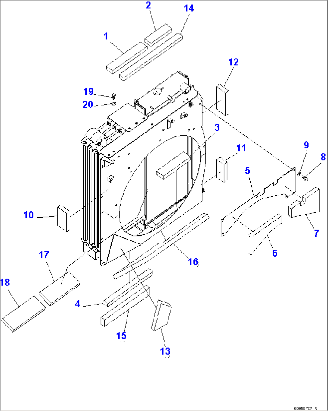 COOLING (SHEET) (#K50001-K50349)