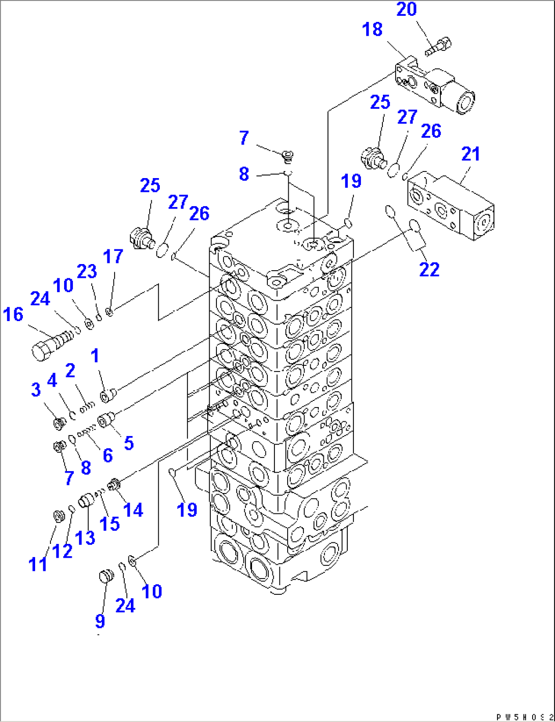 MAIN VALVE (10-VALVE) (9/19) (FOR PAT BLADE)