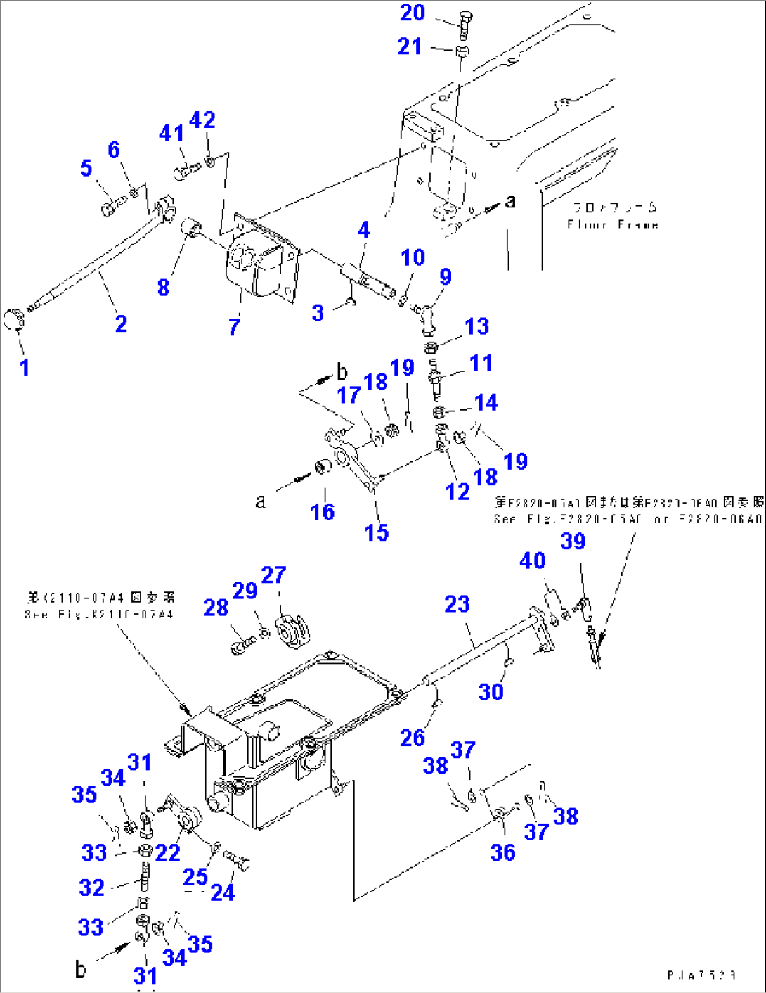 FLOOR FRAME (TRANSMISSION LOCK)(#3034-4001)