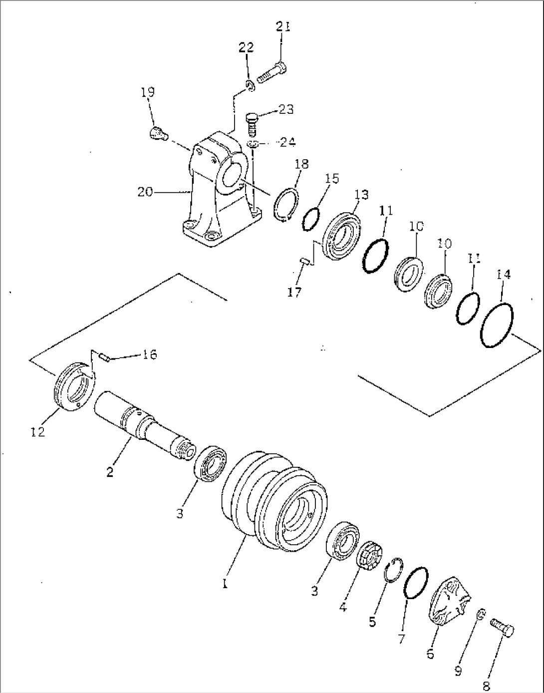 CARRIER ROLLER(#1001-1918)