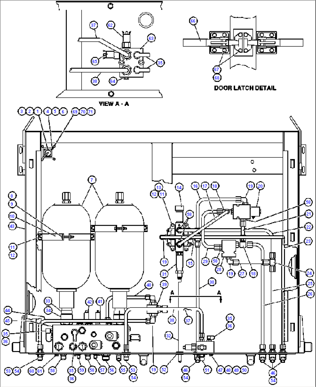 BRAKE CABINET ASSEMBLY - 1