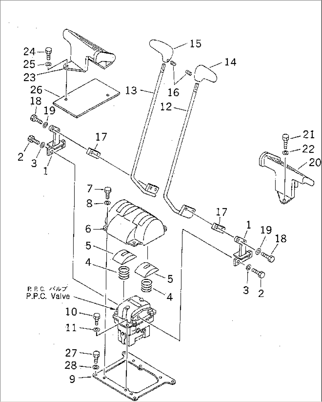 TRAVEL LEVER (WITHOUT PEDAL)(#83952-94998)