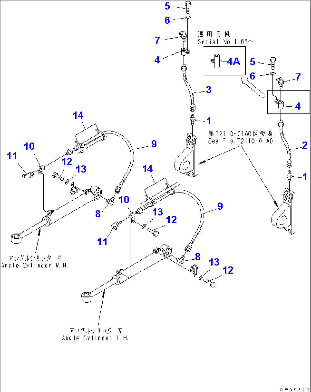 DOZER OIL LINE (LUBLICATION LINE)