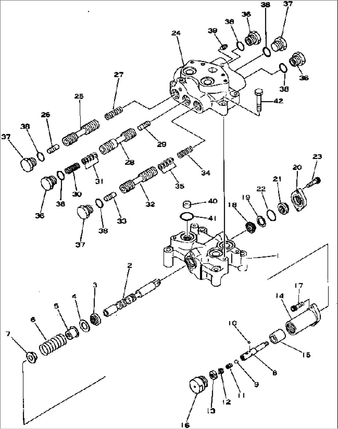 HIGH-LOW CLUTCH SELECT VALVE(#4001-)