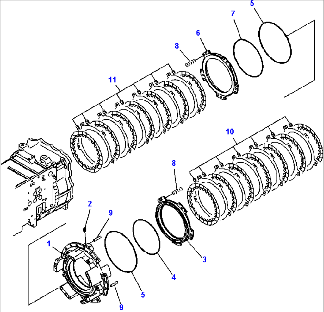 F4320-51A0 TRANSMISSION REVERSE AND FORWARD HOUSING