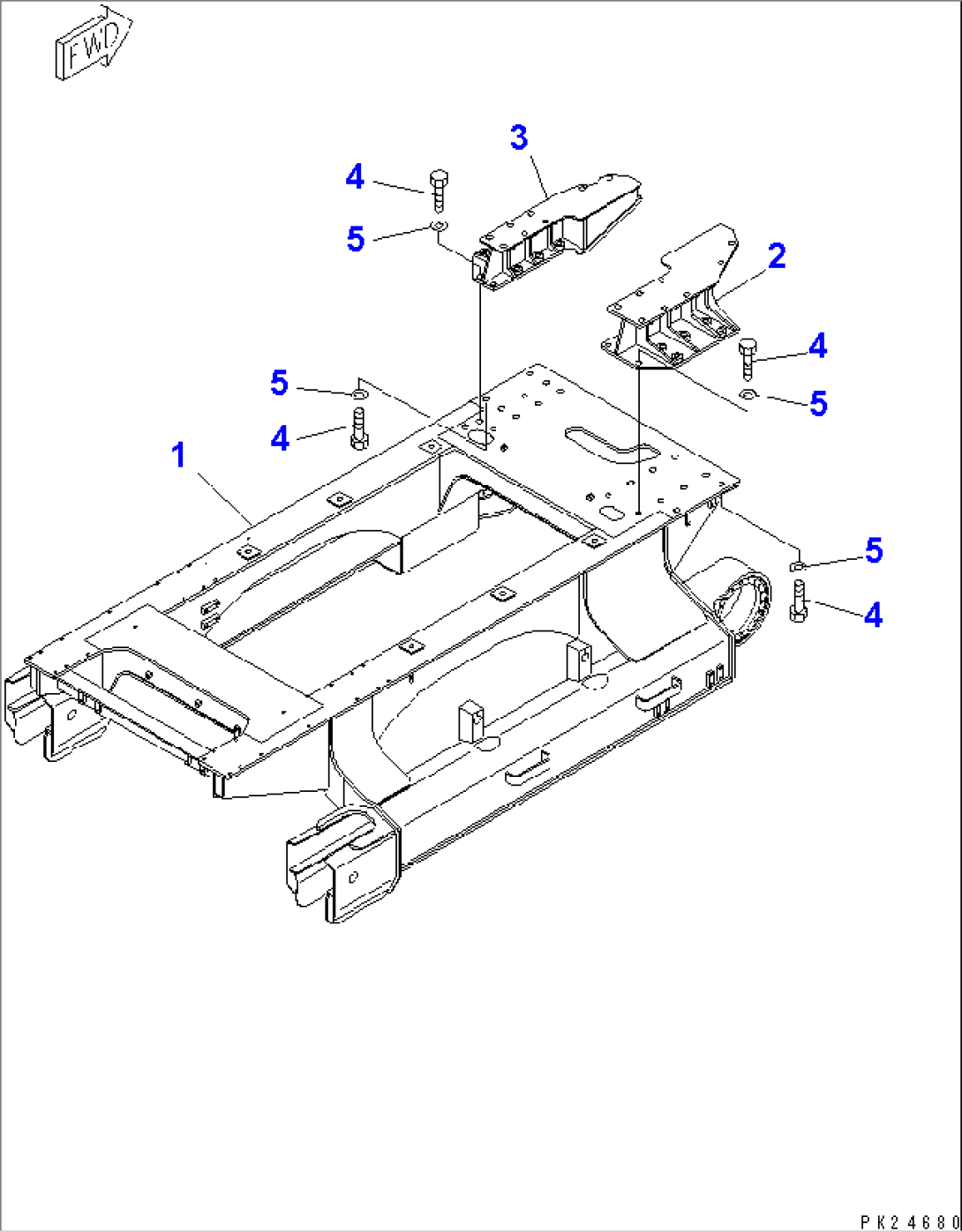 TRACK FRAME(#1005-1312)