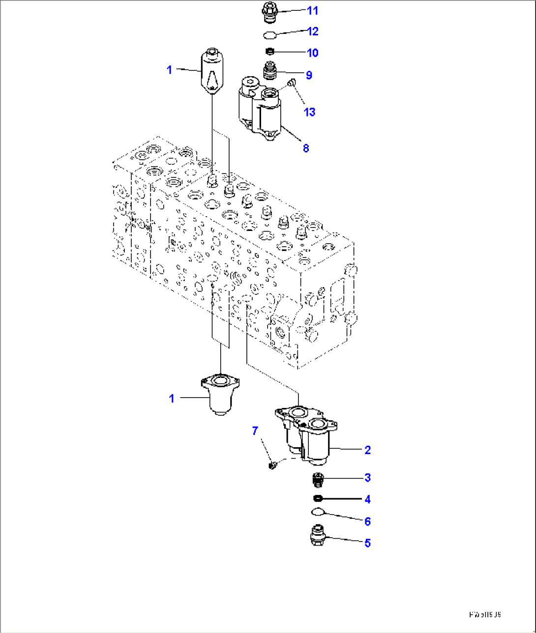 Control Valve, Inner Parts (2/24) (#80001-)