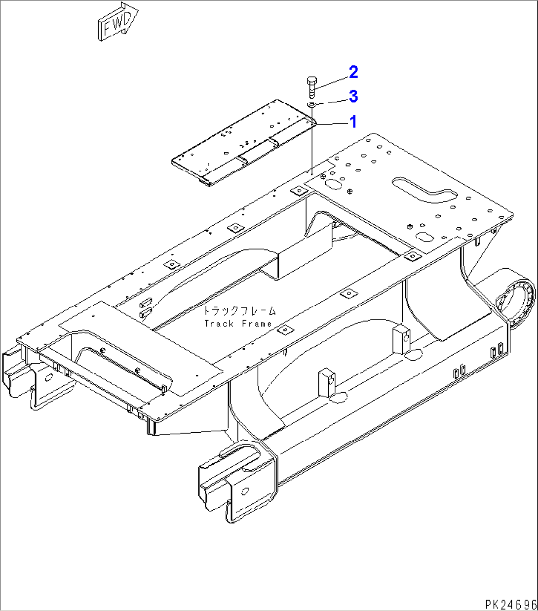 GUARD (FRAME R.H.)