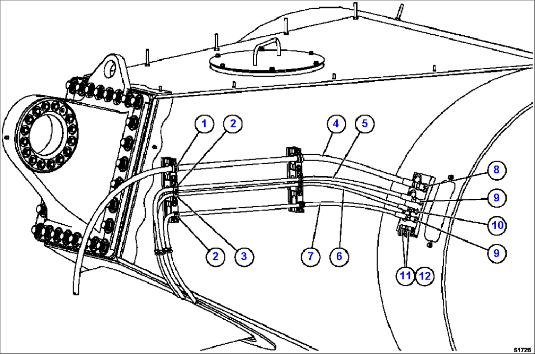 BRAKE APPLY PIPING 3/4