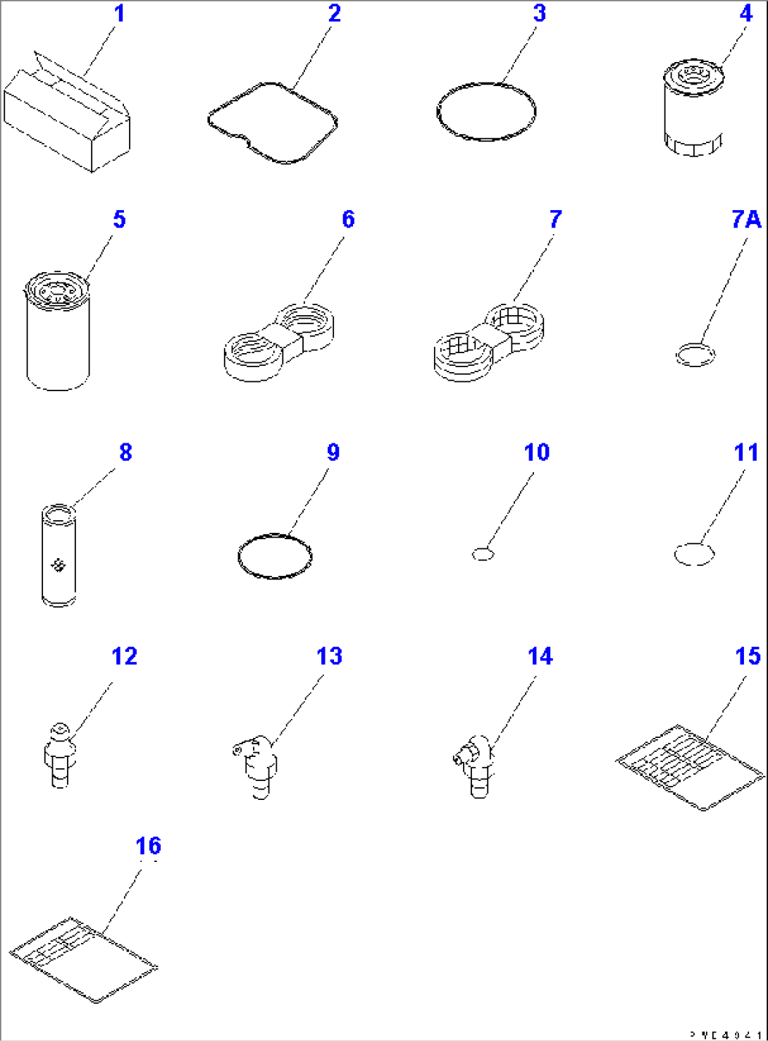 SPARE PARTS(#96514-)