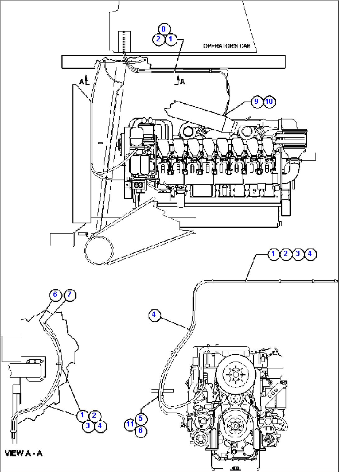 HEATER HOSE PIPING