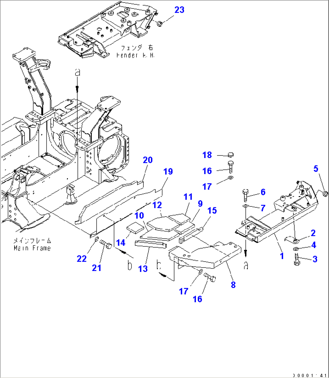 REAR GUARD (FENDER) (REGULATION OF EU DYNAMIC NOISE)