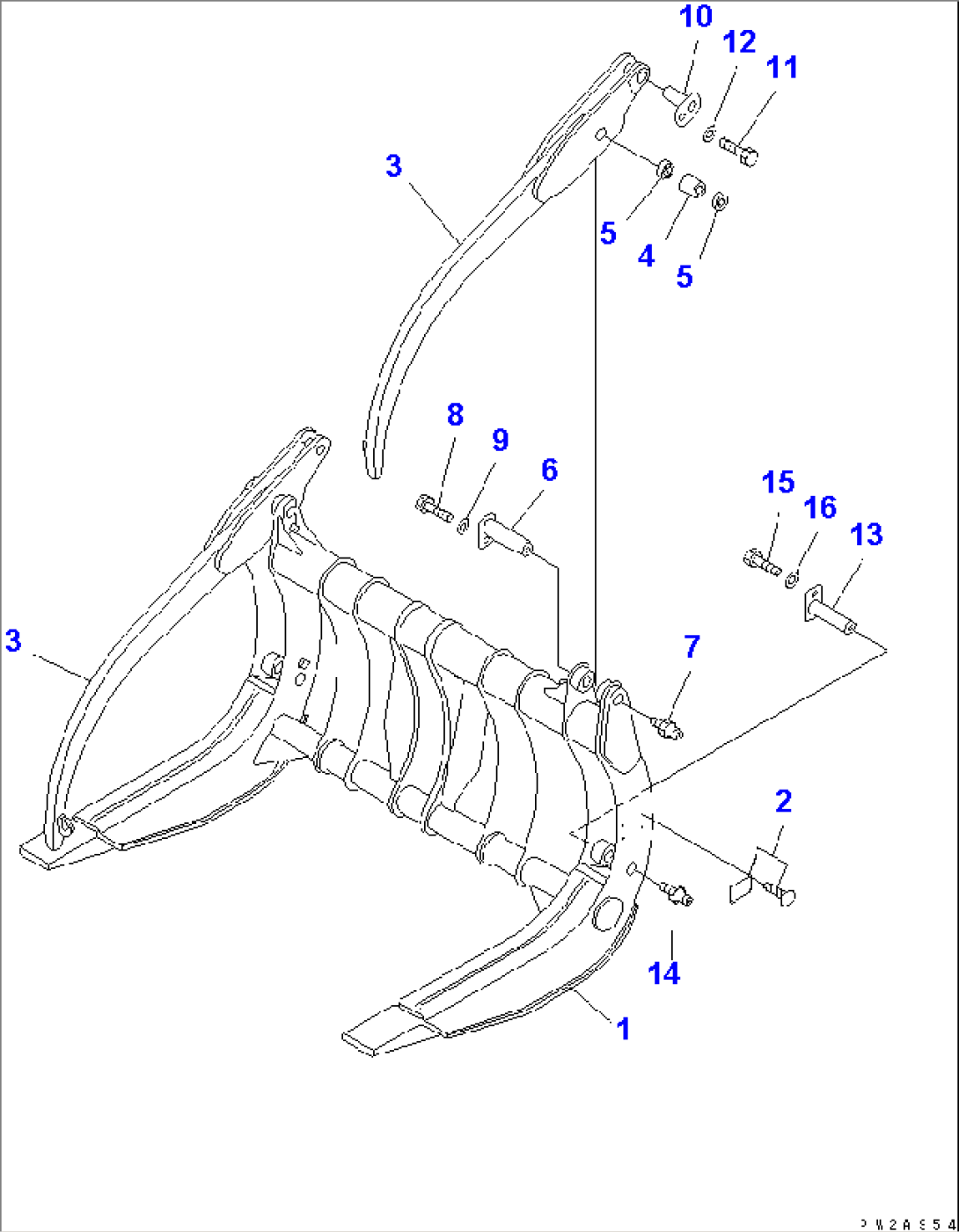 LOG GRAPPLE (1/2)