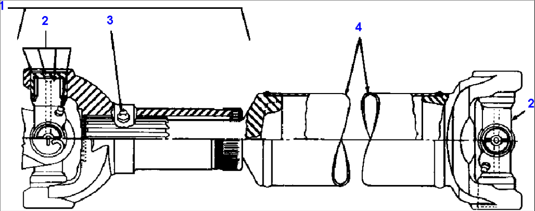 FIG. F5380-01A1 DRIVE SHAFT - 6C