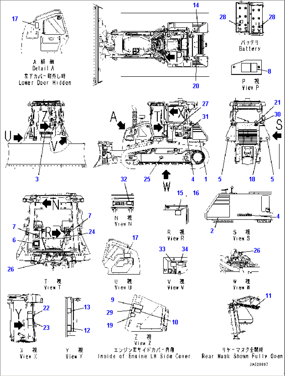 Marks and Plates (#B60001-)
