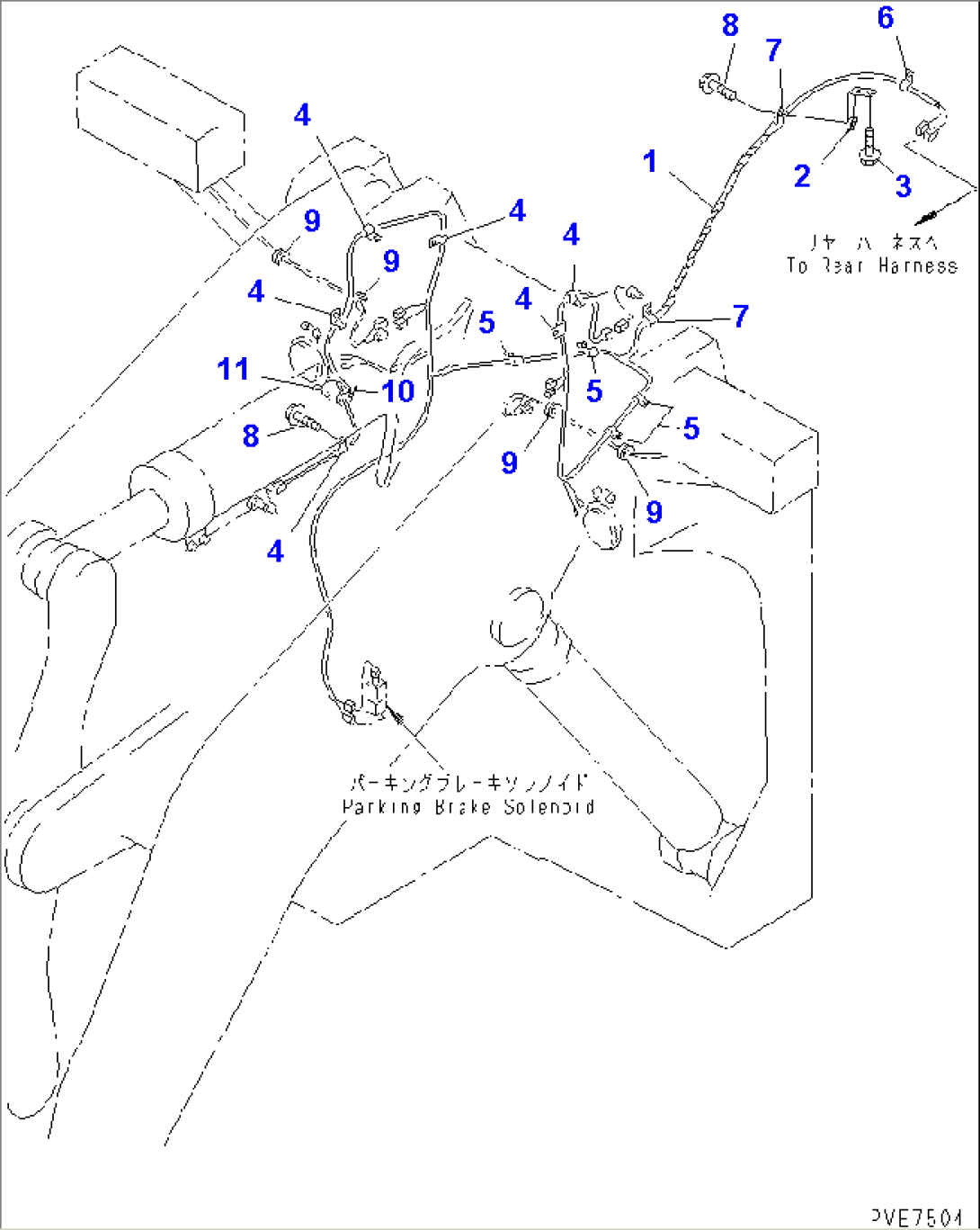 FRONT HARNESS (FRONT FRAME LINE)