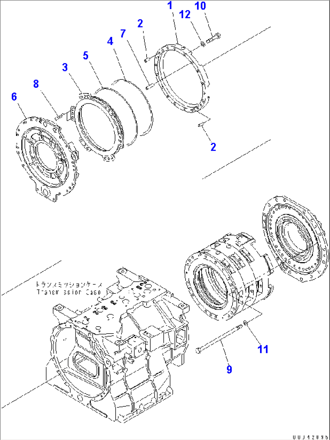 TRANSMISSION (5/10) (HIGH HOUSING)(#11001-)