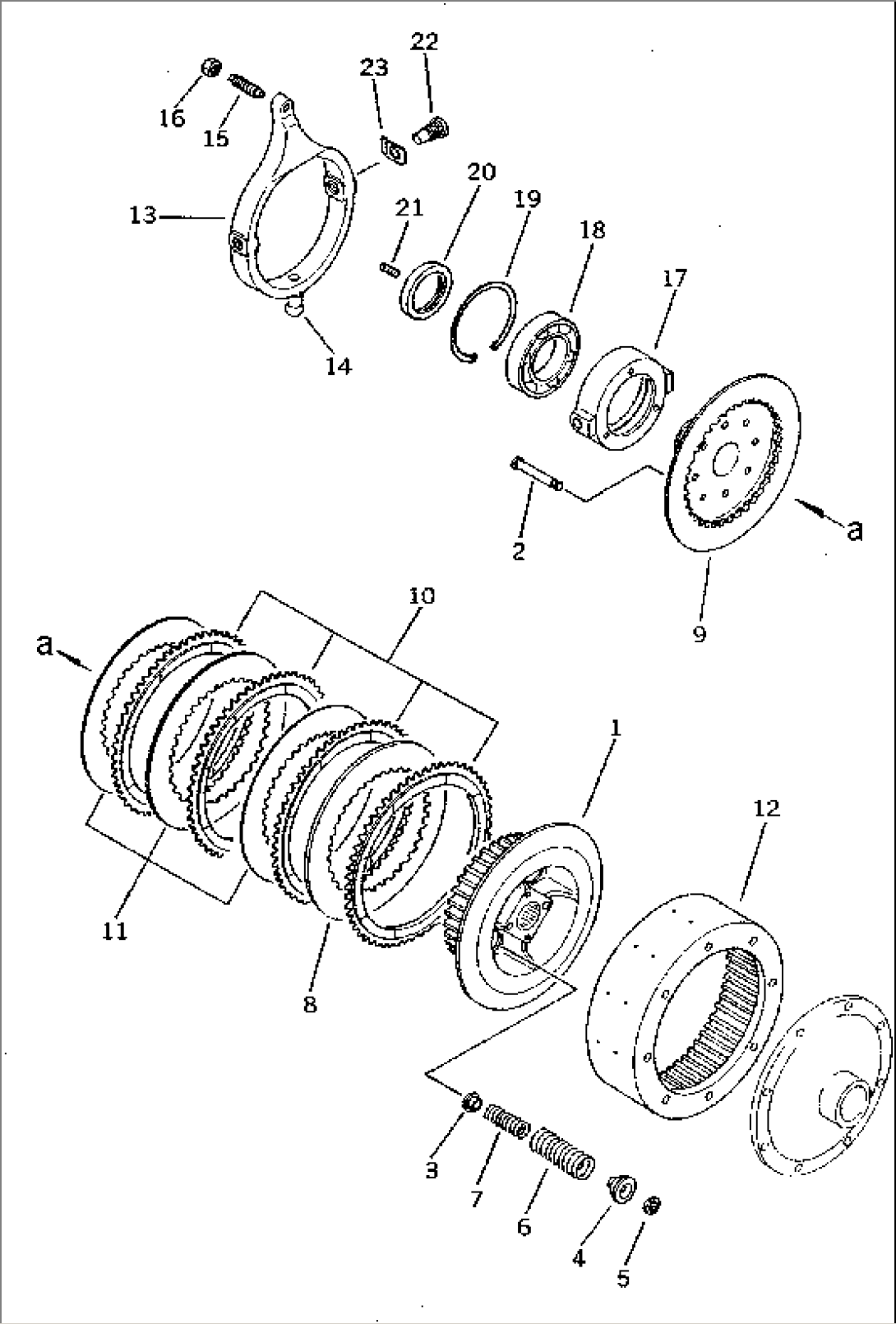 STEERING CLUTCH (FOR STRENGTHENED TRACK)