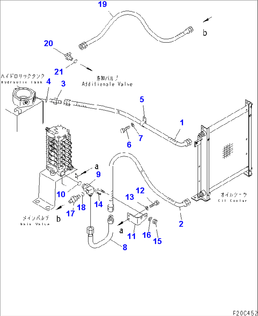 OIL COOLER LINE