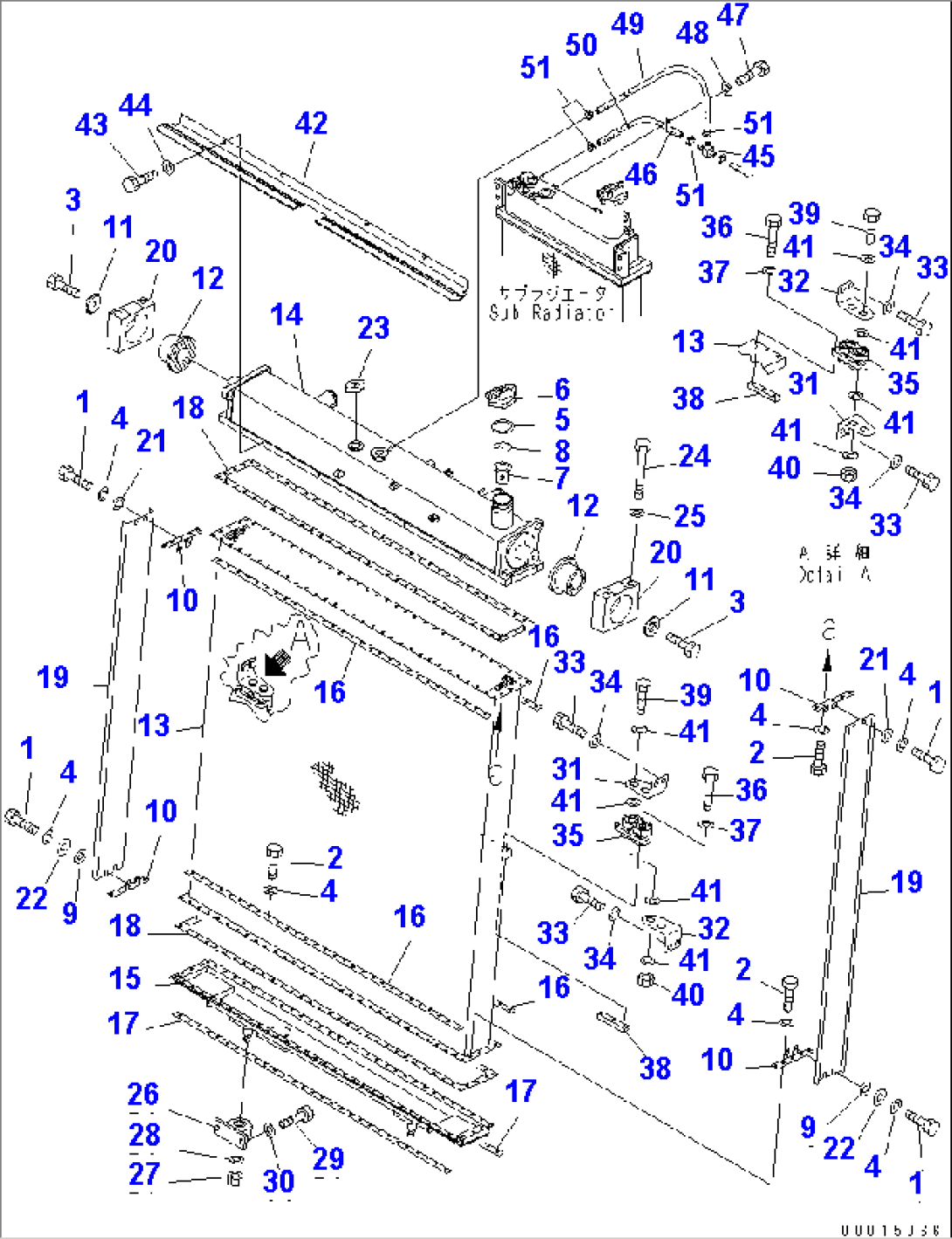 RADIATOR (WITHOUT SIGHT GAUGE)